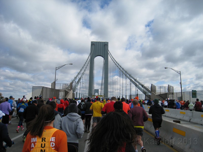 2014 NYRR Marathon 0200.jpg - The 2014 New York Marathon on November 2nd. A cold and blustery day.